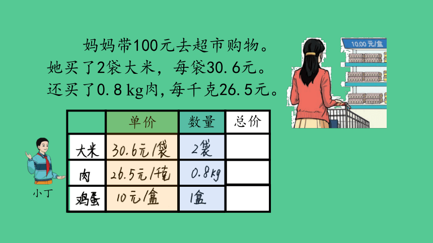 （2023秋新插图）人教版五年级数学上册 1-5 解决问题（第1课时）课件(共28张PPT)