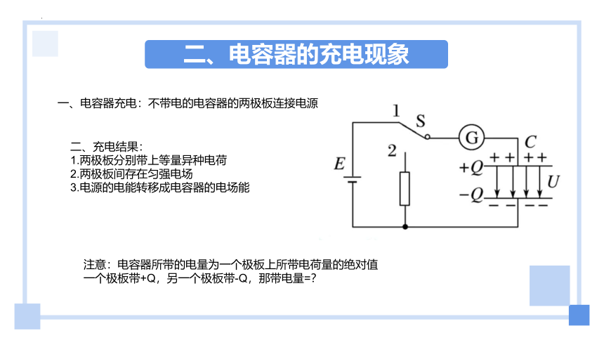 2.5科学探究：电容器 课件-2022-2023学年高二上学期物理鲁科版（2019）必修第三册(共25张PPT)