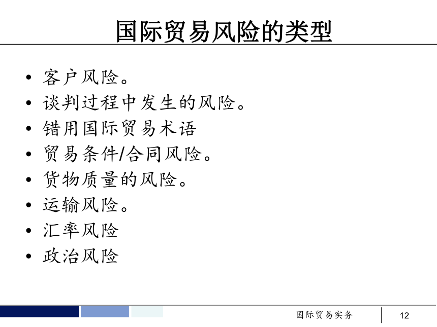 任务18 国际贸易风险的防范和控制 课件(共65张PPT）- 《国际贸易实务 第5版》同步教学（机工版·2021）