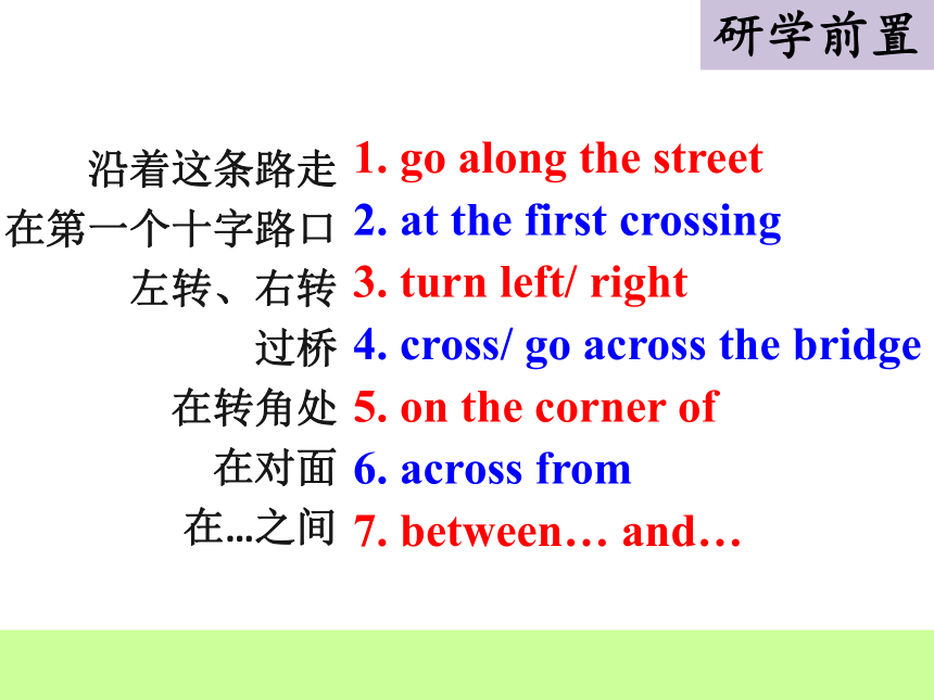 Unit 6 Our local area Topic 3 Which is the way to the hospital? Section B  课件+嵌入音频（18张PPT）