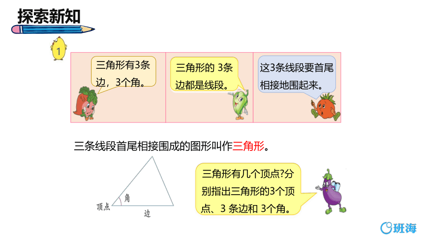 【班海精品】苏教版（新）四下-第七单元 4.三角形的特性【优质课件】