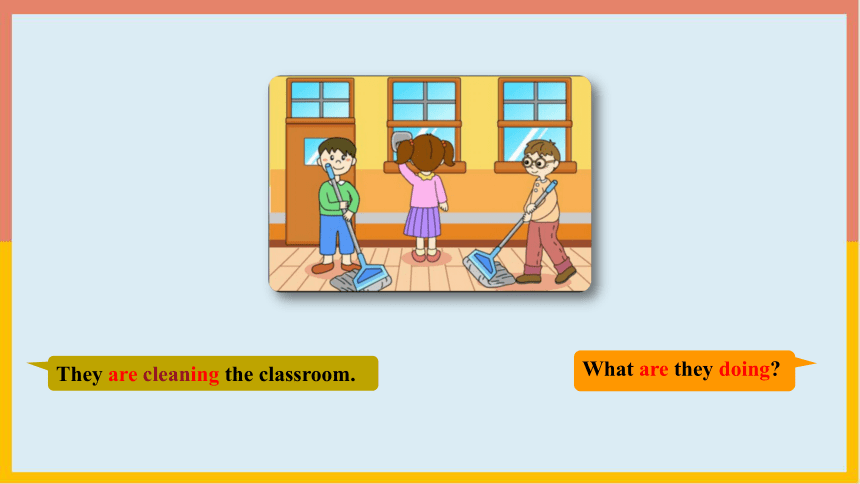 Unit 5  Topic 2 A few students are running around the playground SectionA 课件 +嵌入音视频(共32张PPT)