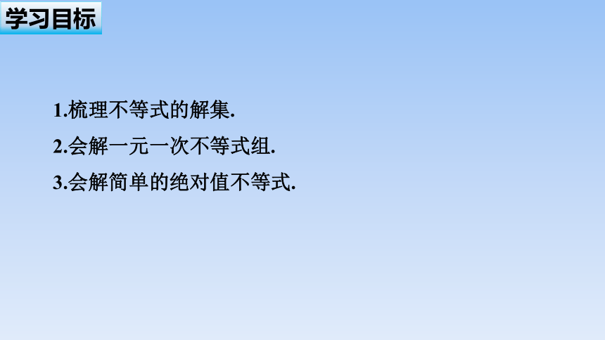 人教B版高中数学必修第一册《2.2.2不等式的解集》(共30张PPT)