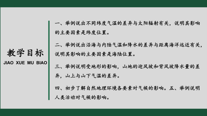 4.5 形成气候的主要因素课件-2022-2023学年七年级地理上学期商务星球版(共17张PPT)