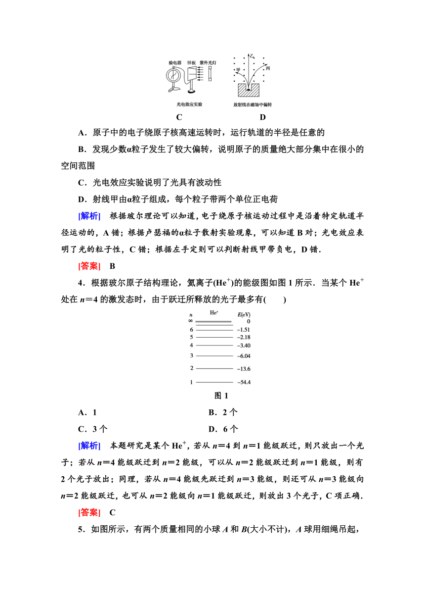 人教版高中物理选修3-5  全册综合测试题  Word版含解析