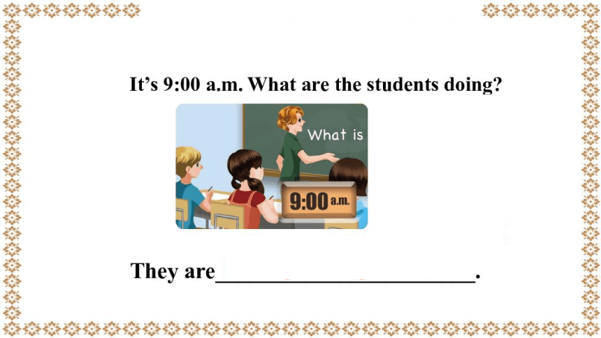 Unit 6 Work quietly Part A Let's learn & Look and say 教学课件