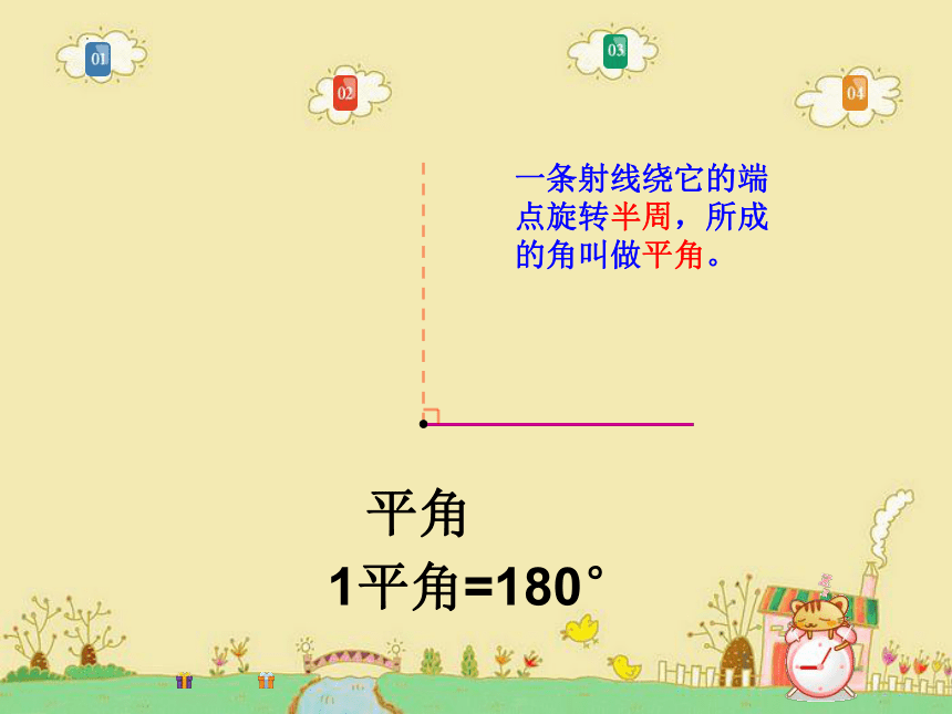 角的分类和画法（课件）-四年级上册数学沪教版(共16张PPT)