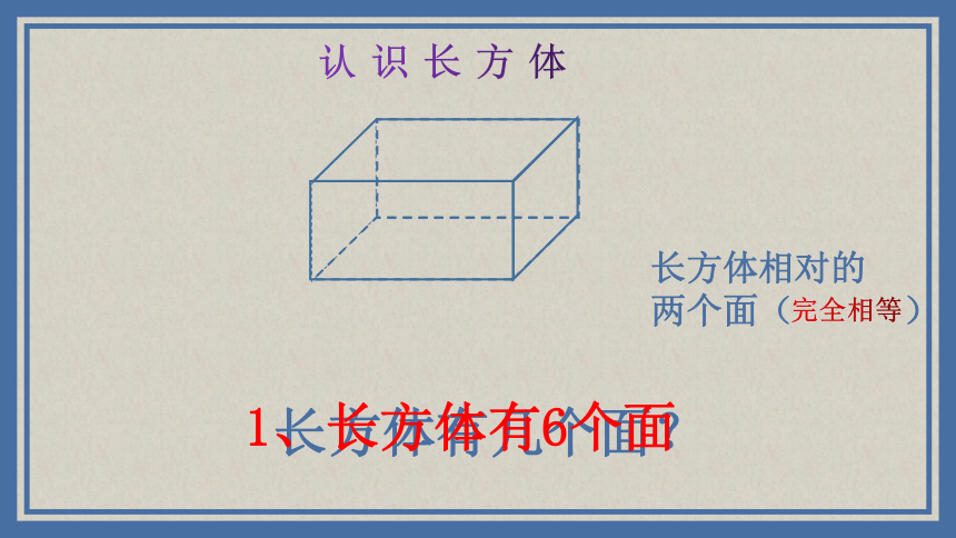 五年级下册数学课件—第三单元《长方体和正方体的认识》人教版（26张PPT）