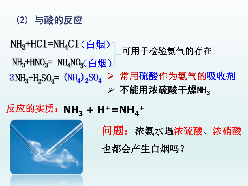 5.2.2 氨和铵盐（课件）(共30张PPT)高一化学（人教版2019必修第二册）