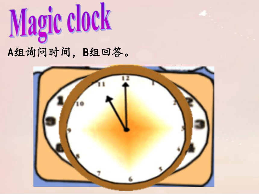 Unit 6 What time is it（Sound time Rhyme time Checkout time-Ticking time）课件（共22张）