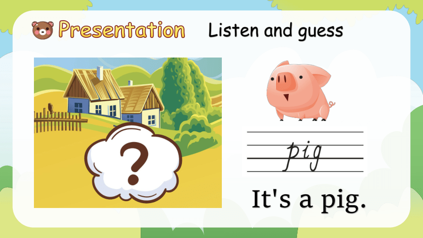 Unit 4 We love animals Part A Let's learn 课件(共19张PPT)