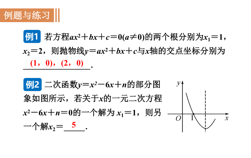 沪科版九年级数学上册 21.3  二次函数与一元二次方程 课件(共20张PPT)