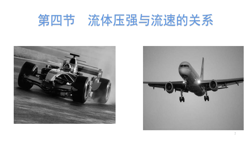 8.4 流体压强与流速的关系—2020-2021学年沪科版八年级物理下册课件（22张PPT）