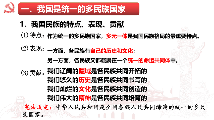 高中政治统编版必修三政治与法治6.2民族区域自治制度 课件（共42张ppt）