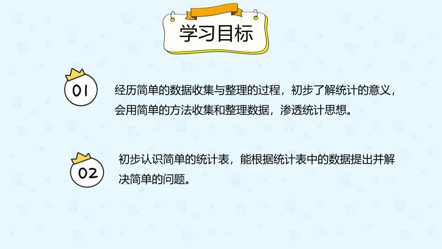 人教版数学 二年级下册1.1 数据的收集 课件（共20张PPT）