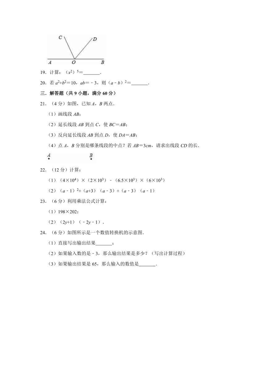 2020-2021学年鲁教五四新版六年级下册数学期中复习试卷（word解析版）