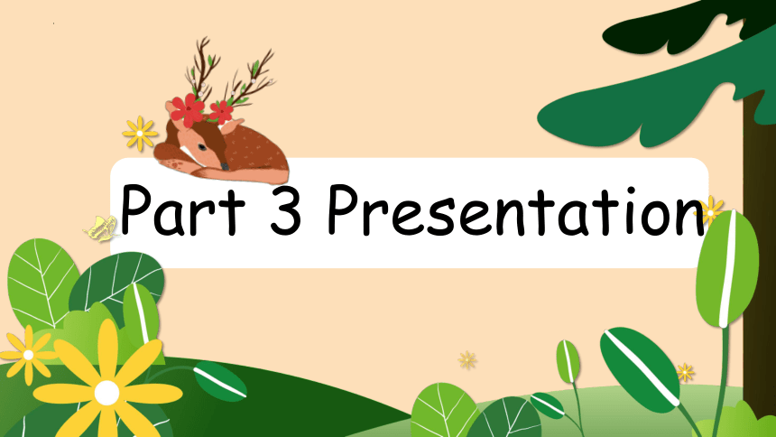 Unit 3 At the zoo Part B Let's learn课件(共21张PPT)