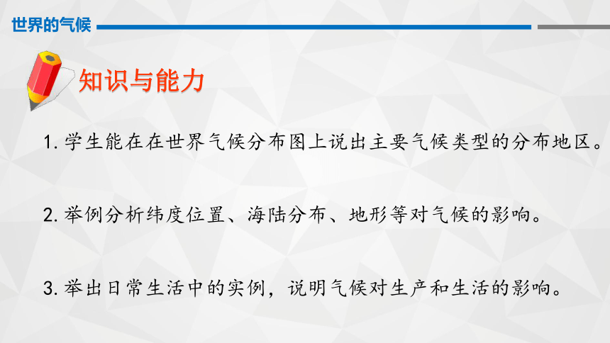 第三章第四节-世界的气候第一课时课件2021-2022学年人教版七年级上册地理（共42张PPT）