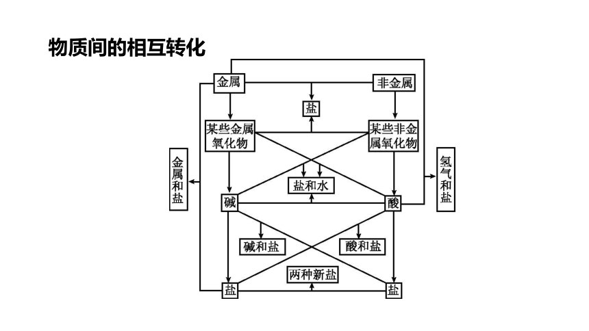 2022年浙江省中考科学一轮复习 第44课时　物质间的循环和转化（课件 38张PPT）