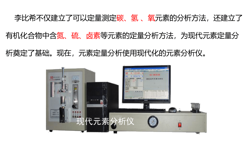 1.2.2法 有机化合物分子式和结构式的确定 课件【新教材】2020-2021学年人教版（2019）高二化学选择性必修三