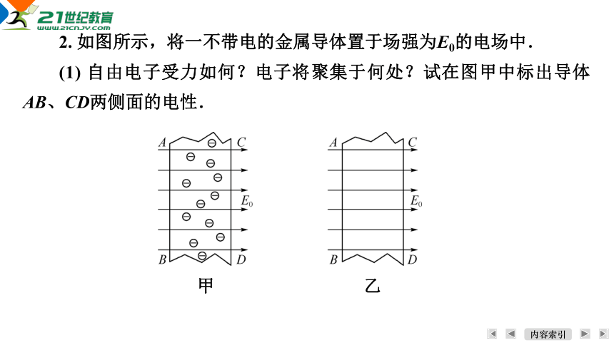 9.4静电的防止与利用 习题课件 (共45张PPT) -2023-2024学年高二上学期物理人教版（2019）必修第三册