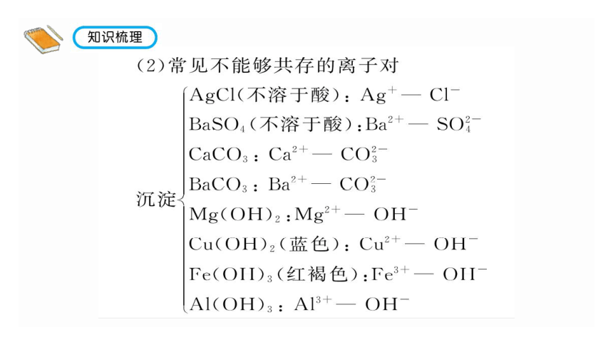 2022年中考化学考点专项突破课件：第14讲  物质的共存、检验、鉴别与提纯