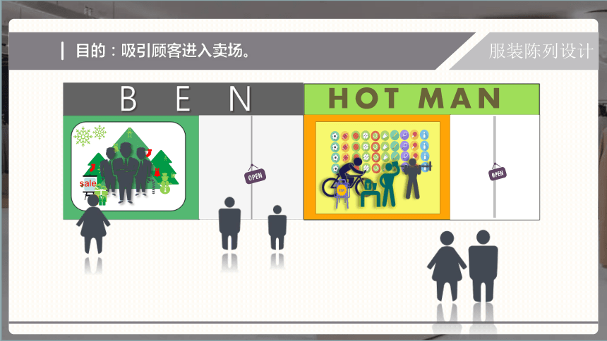 3.1服装卖场构成 课件(共18张PPT)-《服装陈列设计》同步教学（高教版）