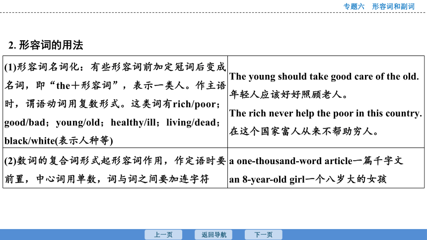 2023年广东中考英语复习--专题6  形容词和副词 课件（45张）