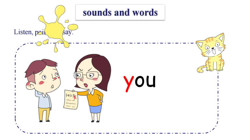 Unit 2 Colors Sounds and words 课件(共20张PPT)