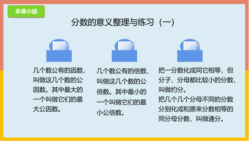 5.11分数的意义整理与练习（二）（课件） 北师大版数学五年级上册(共20张PPT)