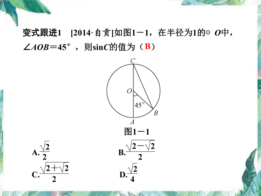 华师大版九年级上册 24解直角三角形复习课件(共19张PPT)
