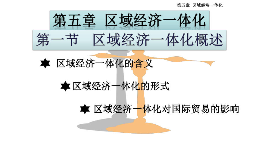 第五章 区域经济一体化1 课件(共30张PPT)- 《国际贸易理论与政策（第二版）》同步教学（高教版）