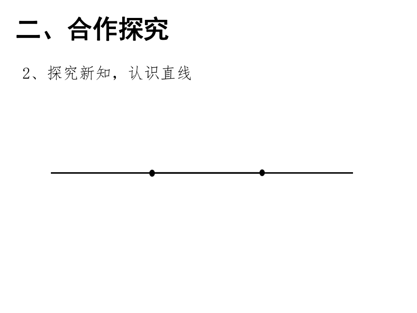 3.1 线段、直线和射线（课件） 数学四年级上册-西师大版(共23张PPT)