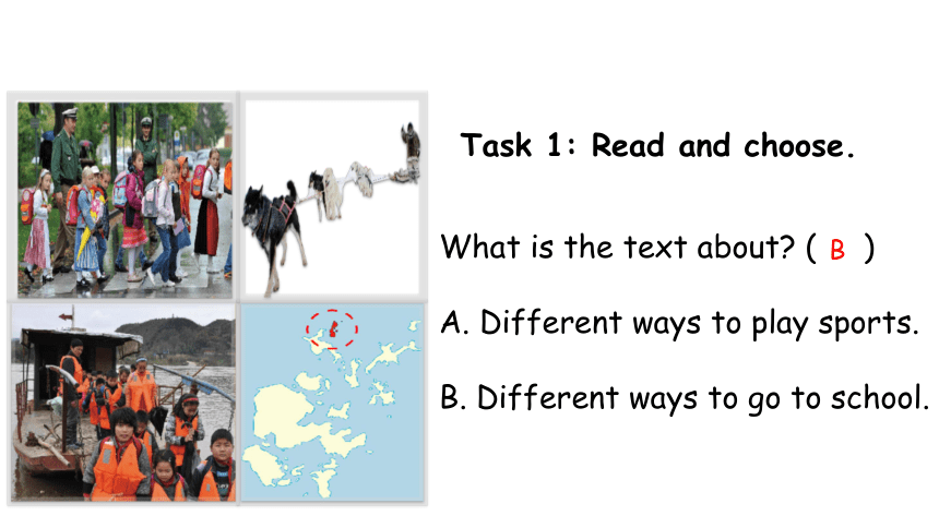 Unit 2 Ways to go to school PBRead and write & C Story time课件（内嵌素材）（45张PPT)