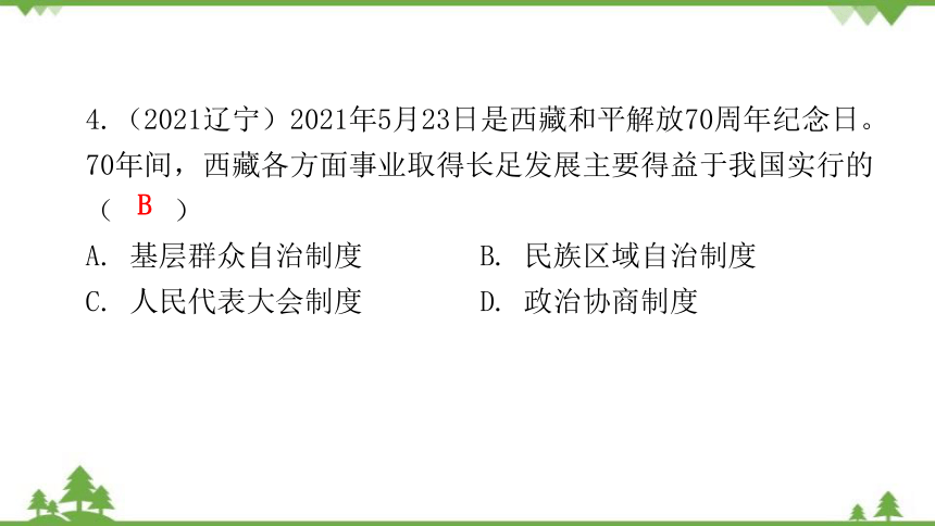 八年级下册 第三单元人民当家作主复习课件(共34张PPT)