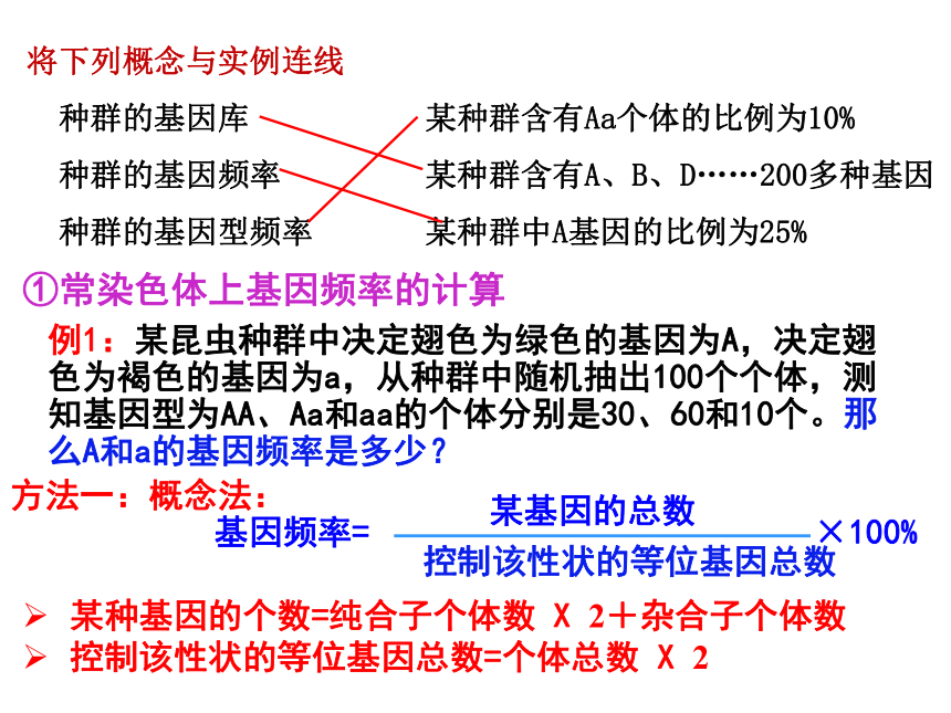 6.3种群基因组成的变化与物种的形成 课件【新教材】2020-2021学年高一生物（人教版（2019）必修二）（69张PPT）