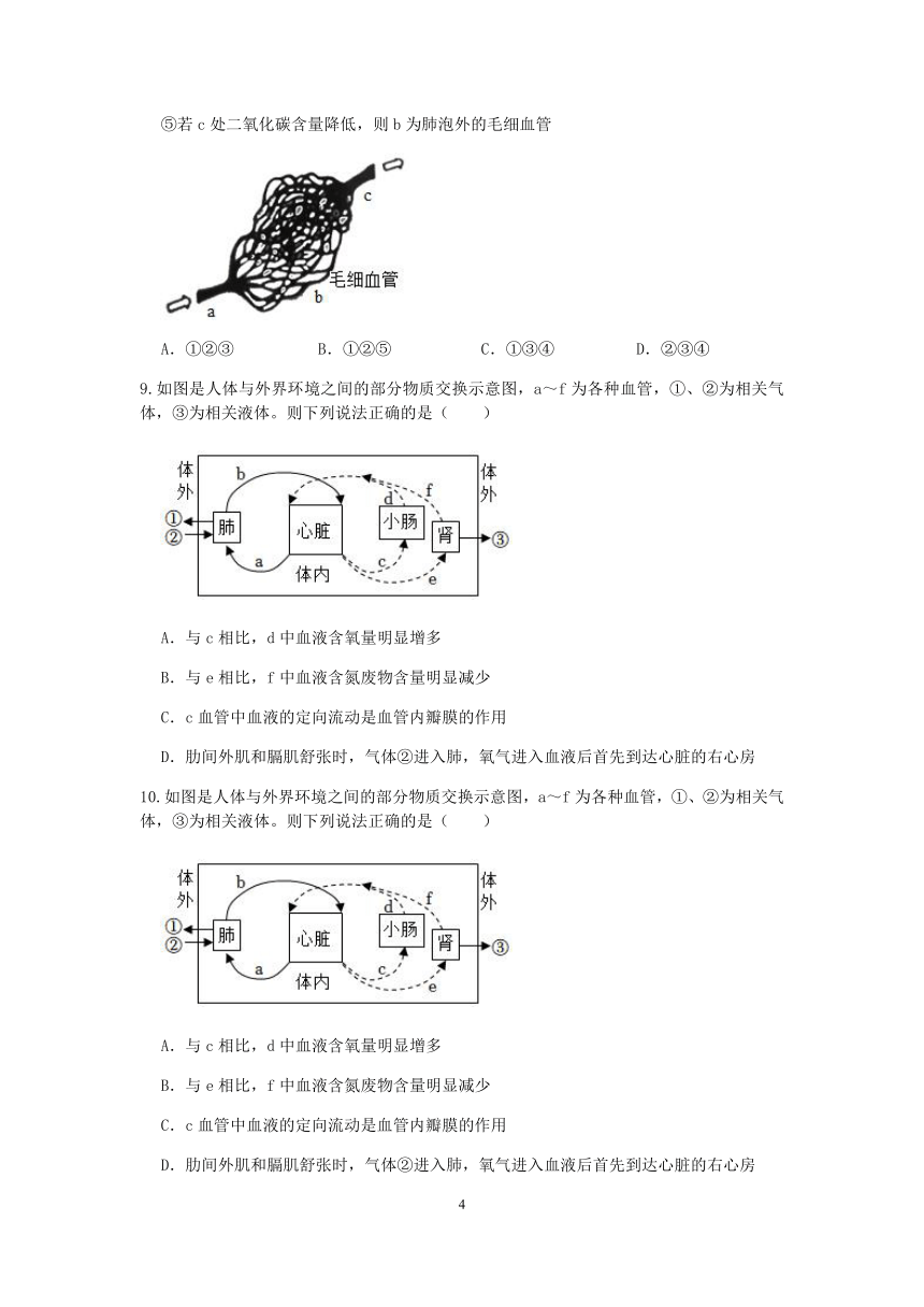 【备考2023】浙江中考科学考前易错点查漏补缺（十六）：消化系统和泌尿系统（含解析）