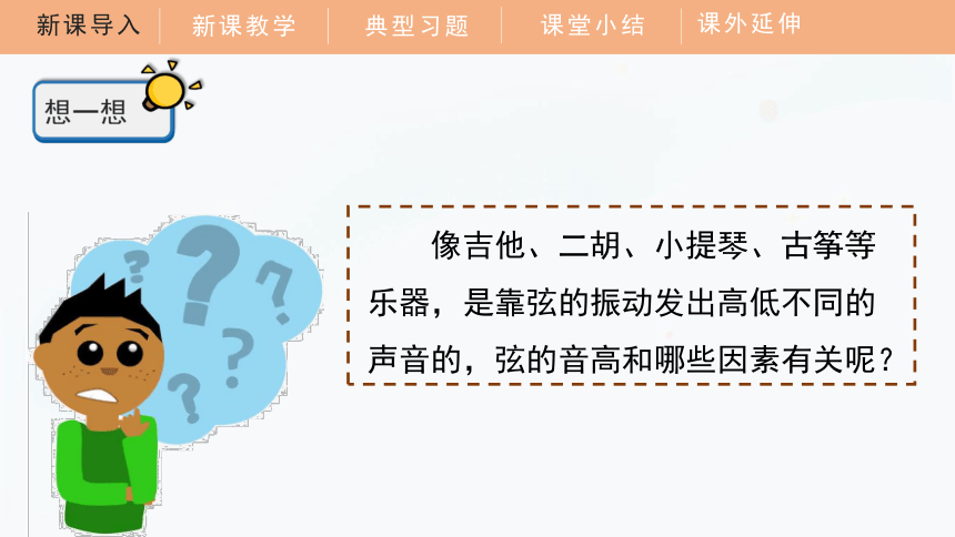 1.7 让弦发出高低不同的声音课件 四年级科学上册 教科版