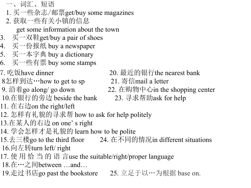 中考英语复习第一轮课本复习（人教版九年级）Unit3课件