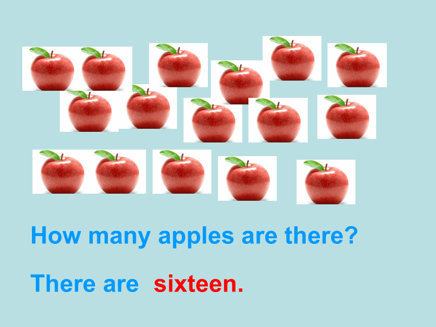 Module 7 Unit 2 How many apples are there in the box ？ 课件 (共15张PPT)