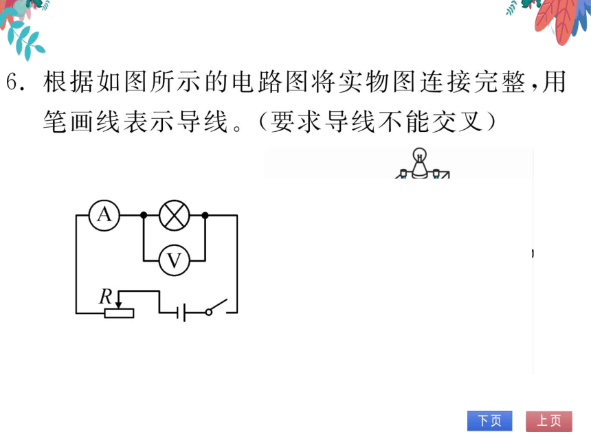 【人教版】物理九年级全册 第16章 专题七 含电表、变阻器的电路作图与分析  习题课件