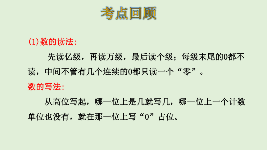 北师大版数学四年级上册 总复习 数与代数  课件（20张ppt）