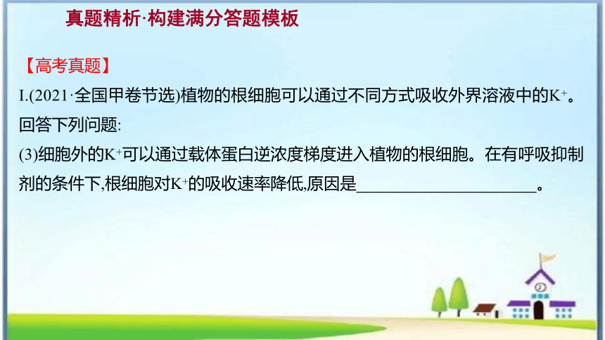 大题满分技能课（1）转换情境信息，解决原因类分析题(课件共18张PPT)