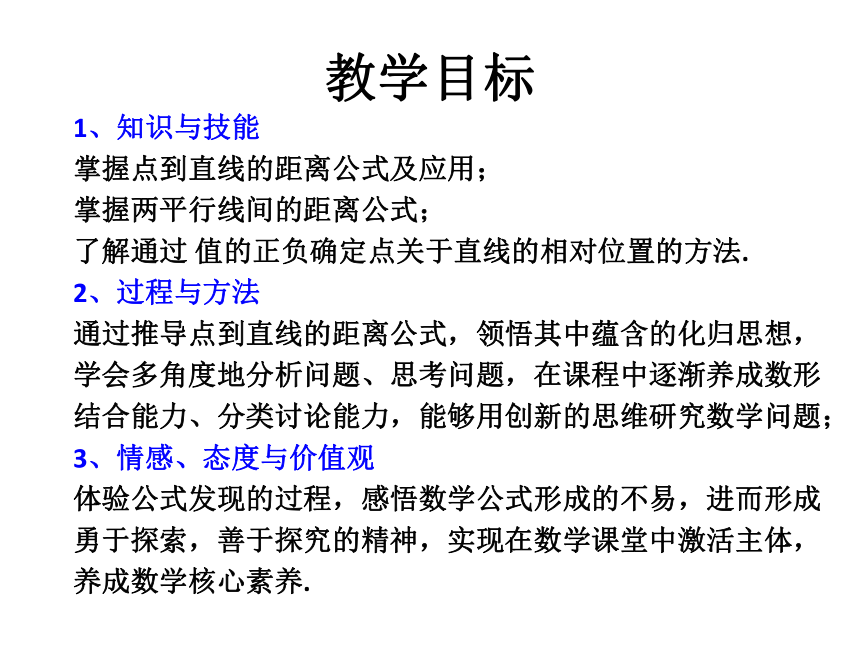 沪教版（上海）数学高二下册-11.4点到直线的距离（课件）(共27张PPT)
