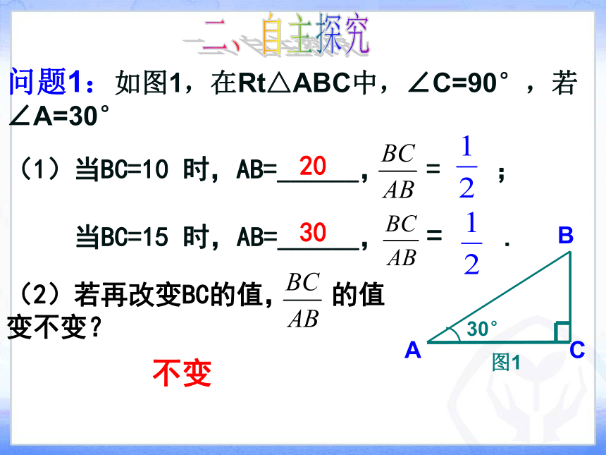 24.3.1锐角三角函数课件 华东师大版数学九年级上册（2）（21张）