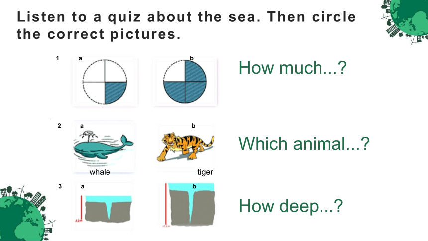 Unit 3 The earth Listening and Speaking 课件