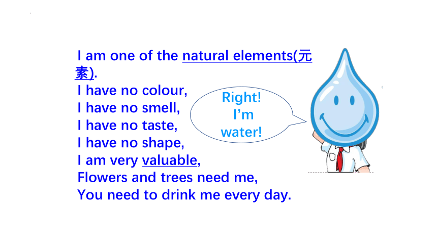Module 3 Natural elements.Unit 5 Water Reading课件(共23张PPT)