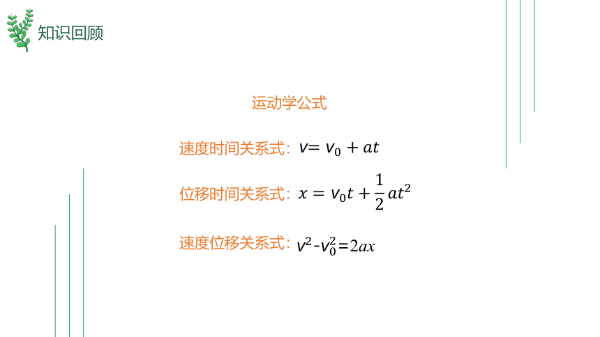 4.5牛顿运动定律的应用  高中物理 人教版 必修一(共28张PPT)