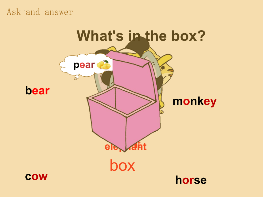 辽师大版（三起）英语三年级下册Unit 3 What’s in the box？课件(共19张PPT)