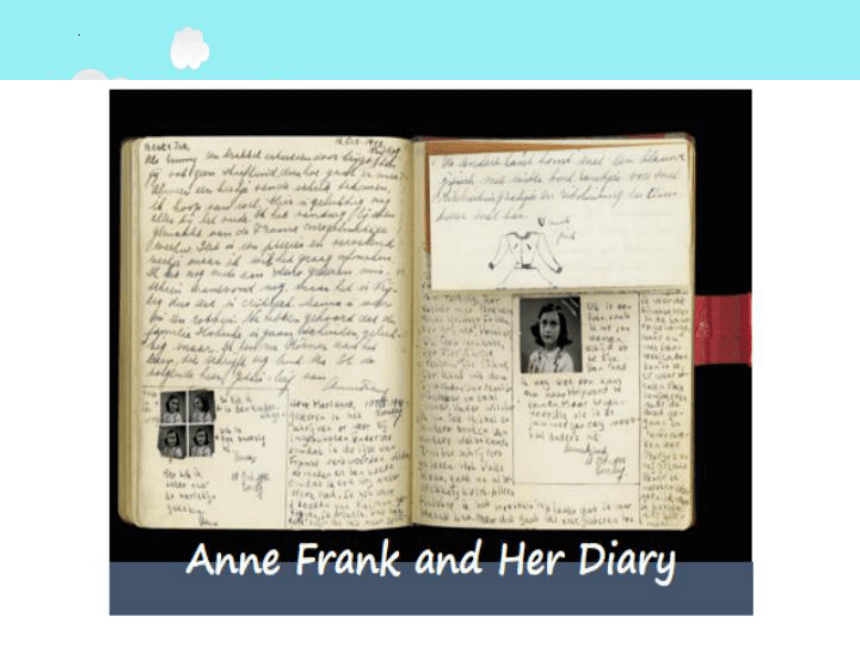 北师大版必修第二册Unit6 The admirable Reading club Anne Frank and Her Diary课件(共21张PPT)